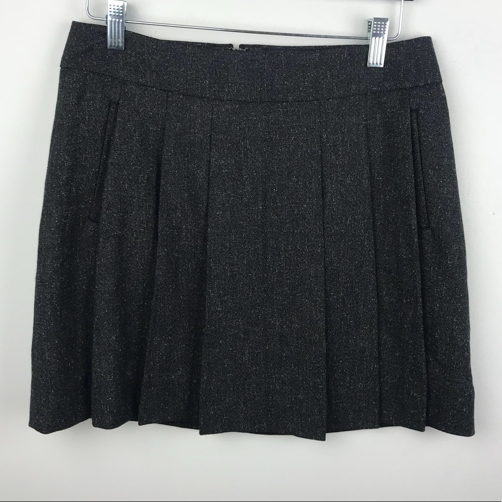 Gap Grey Pleated Skirt